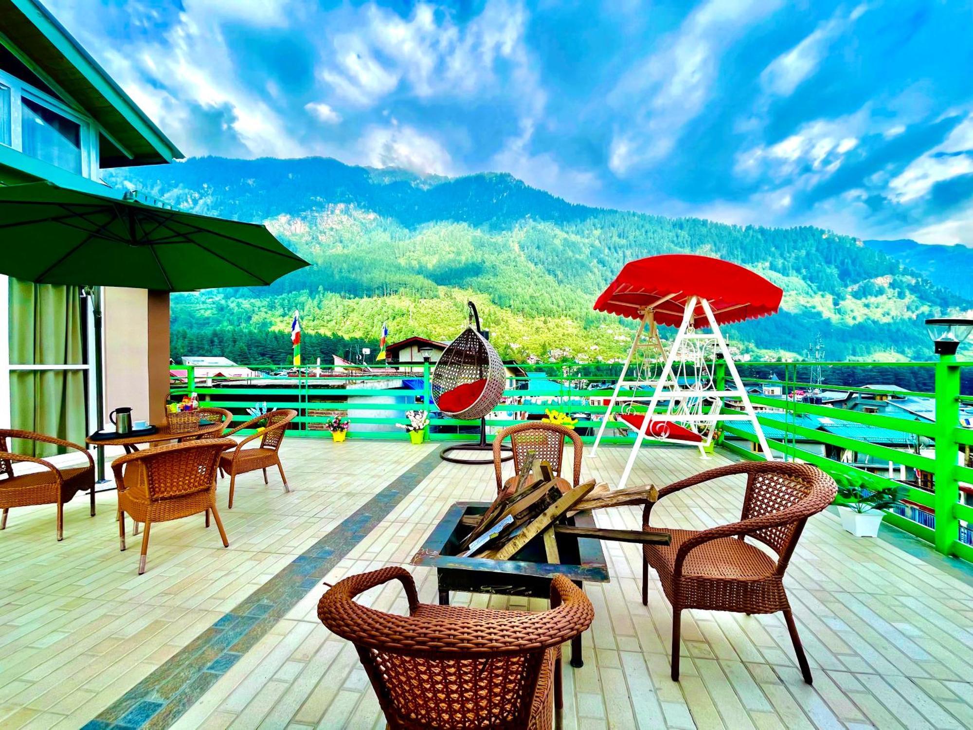 Tata Vista Resort Mall Road Manali - Centrally Heated & Air Cooled 外观 照片